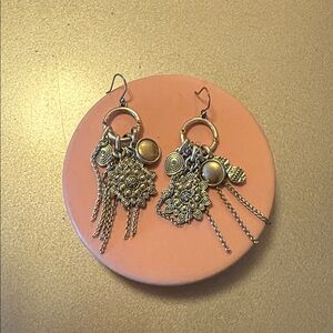 Lucky Brand Gold Dangle Earrings